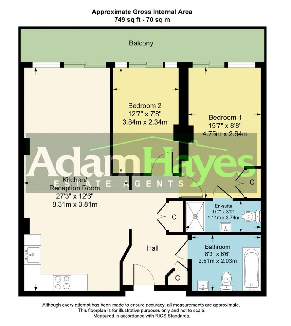 Floorplan for Kingsway, North Finchley, N12