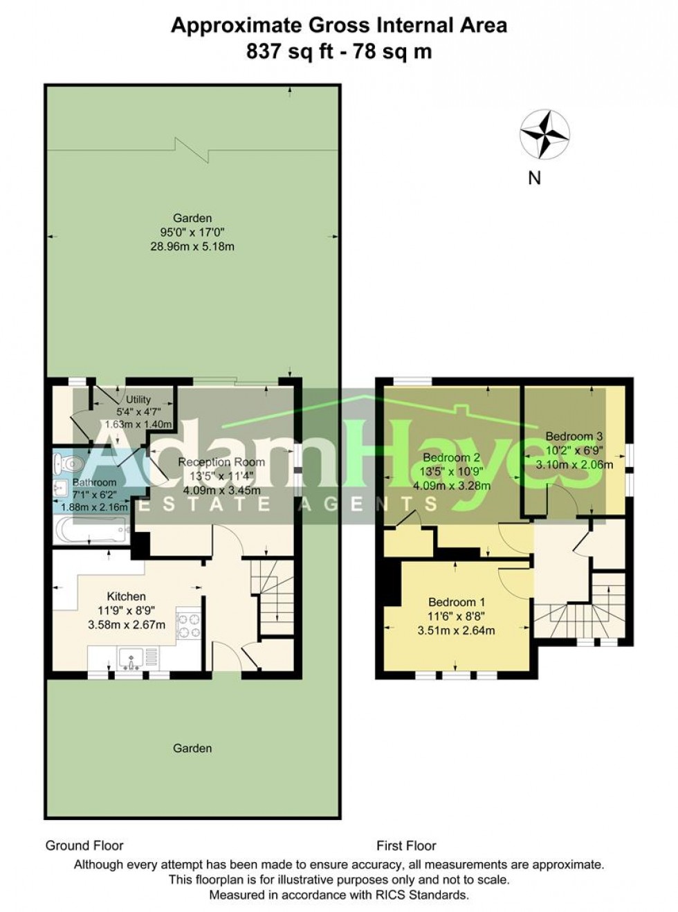 Floorplan for Woodhouse Road, North Finchley, N12