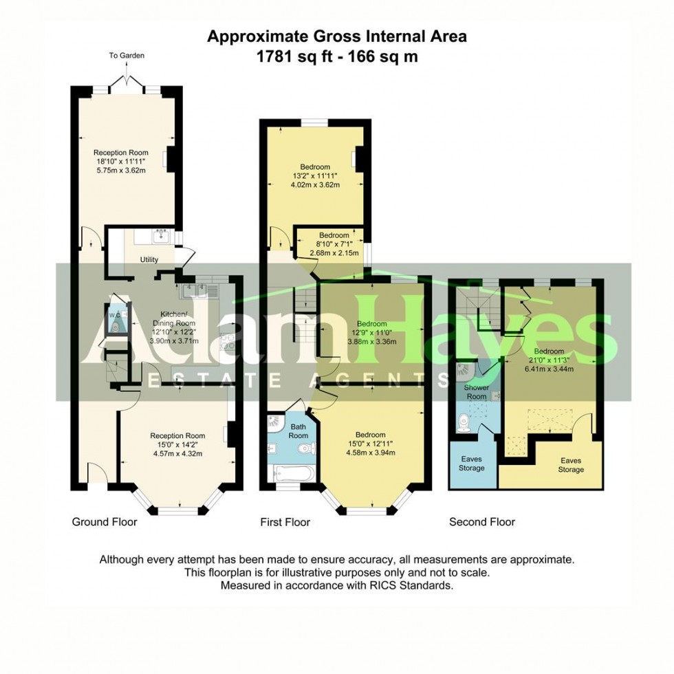 Floorplan for Churchfield Avenue, North Finchley, N12