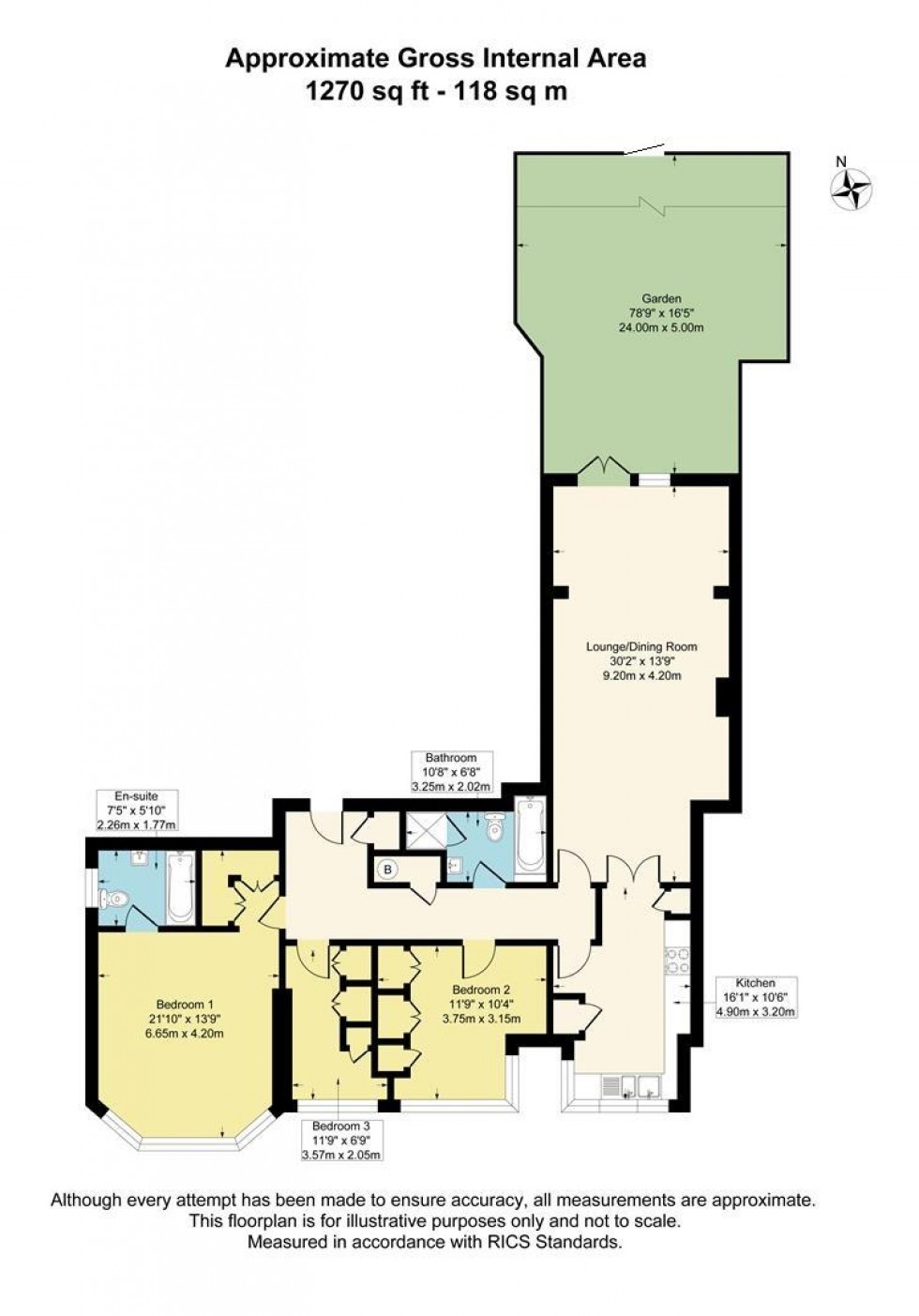 Floorplan for St. Mary's Avenue, Finchley Central, N3