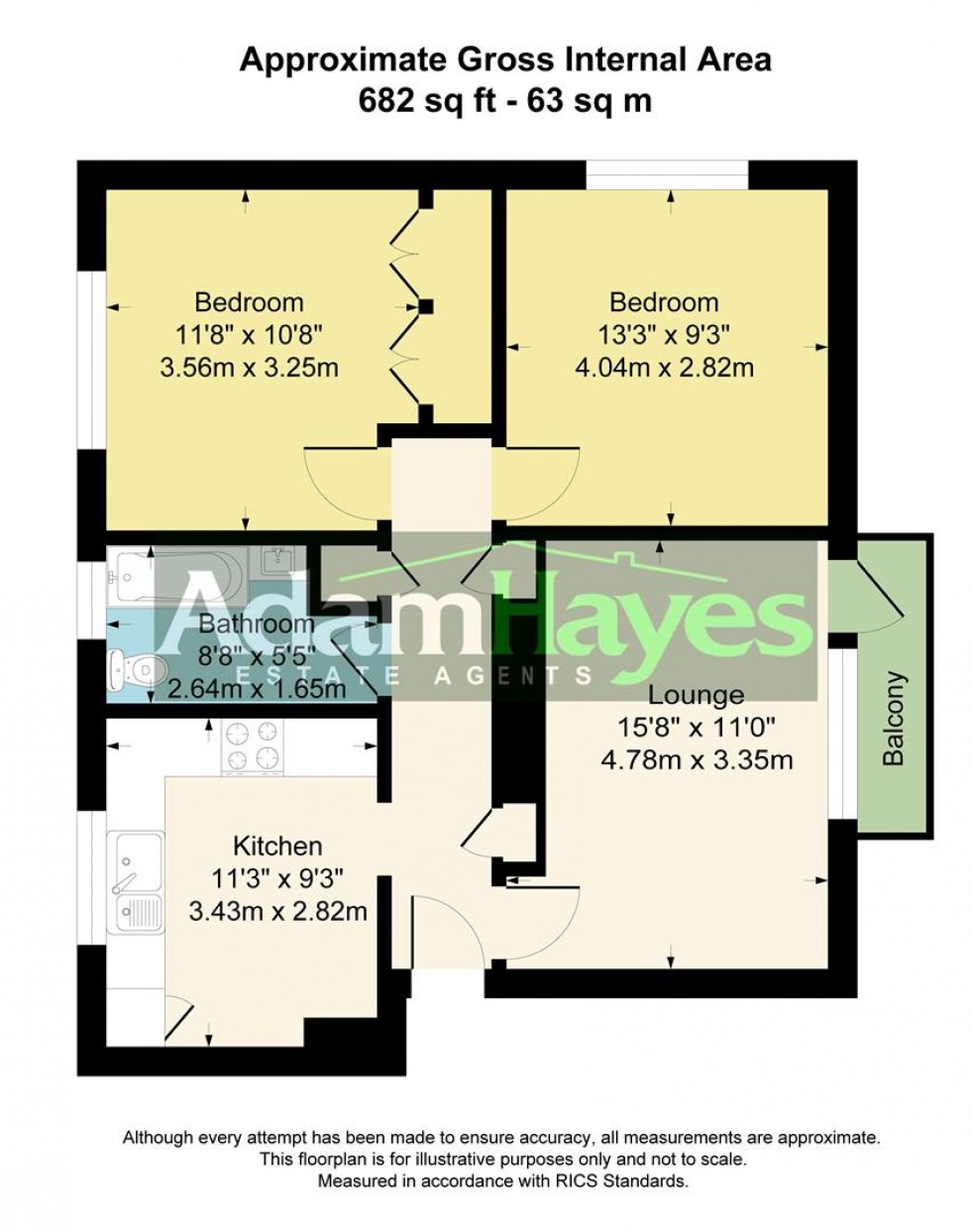 Floorplan for Victoria Grove, North Finchley, N12