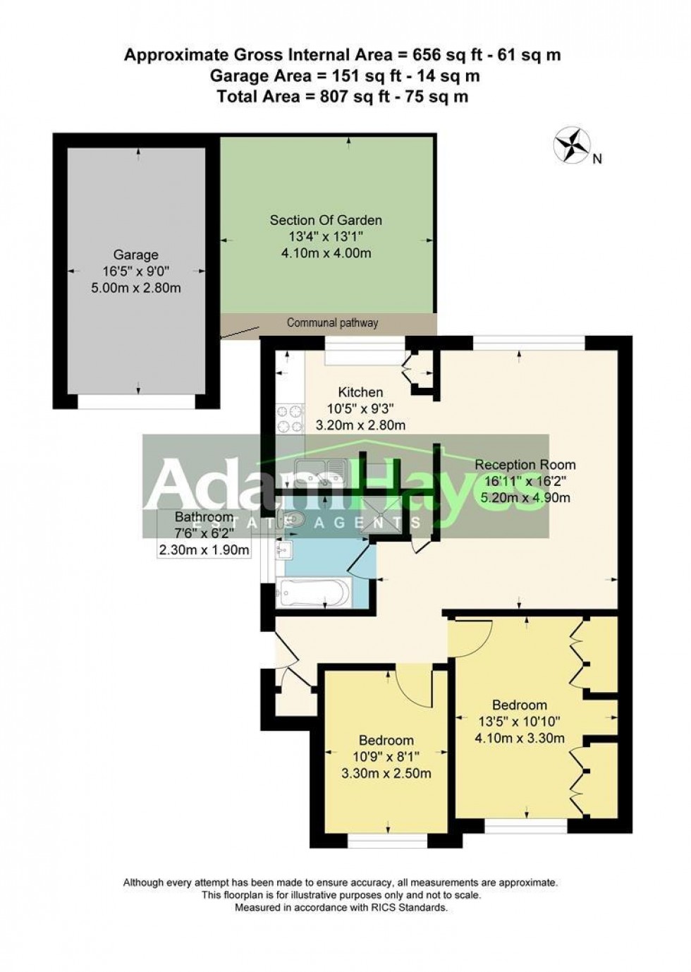 Floorplan for Great North Road, East Finchley, N2