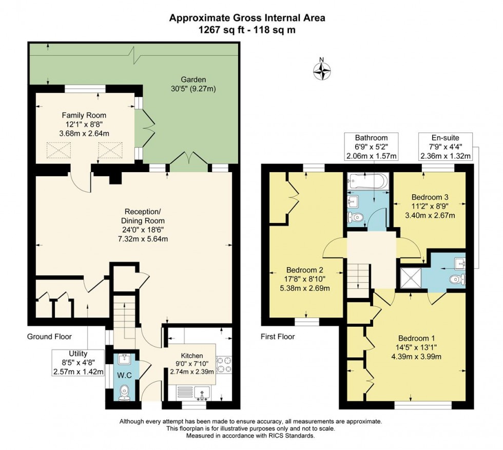 Floorplan for Colenso Drive, Mill Hill, NW7