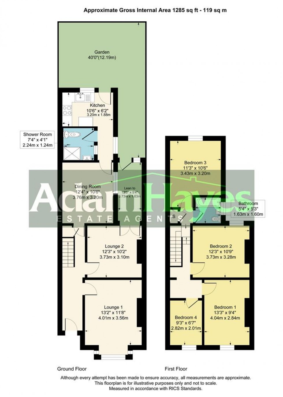 Floorplan for Leicester Road, East Finchley, N2