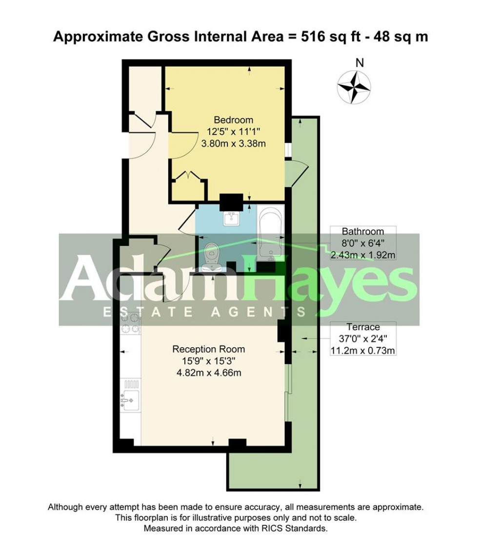 Floorplan for Lankaster Gardens, East Finchley, N2