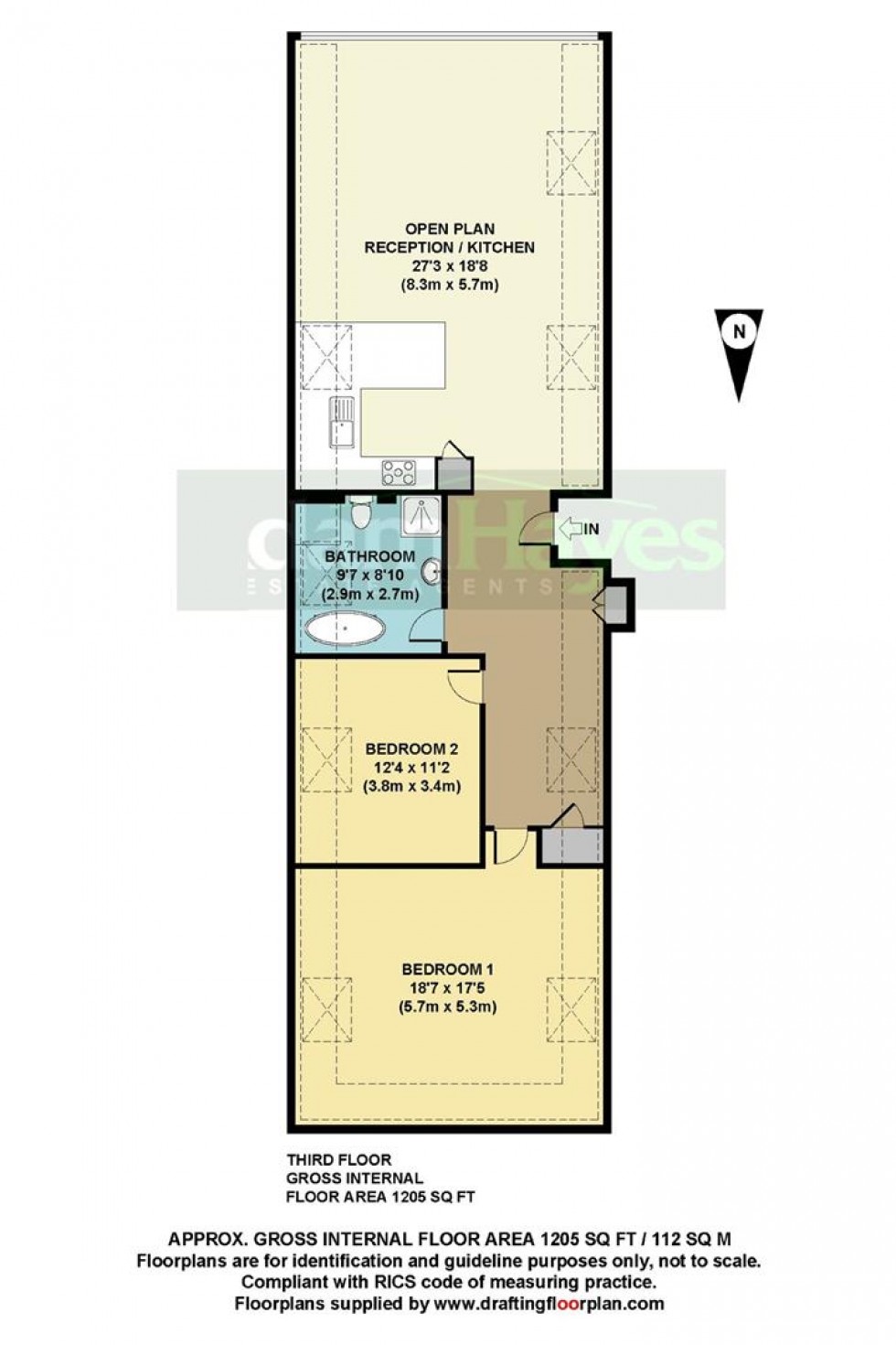 Floorplan for Friern Park, North Finchley, N12