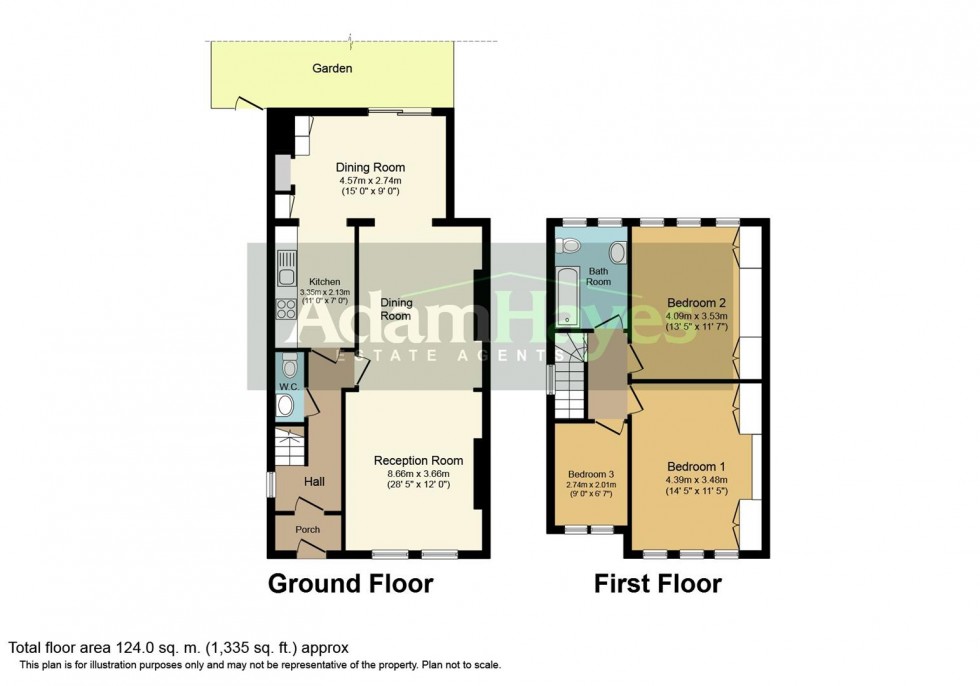 Floorplan for Nethercourt Avenue, West Finchley, N3