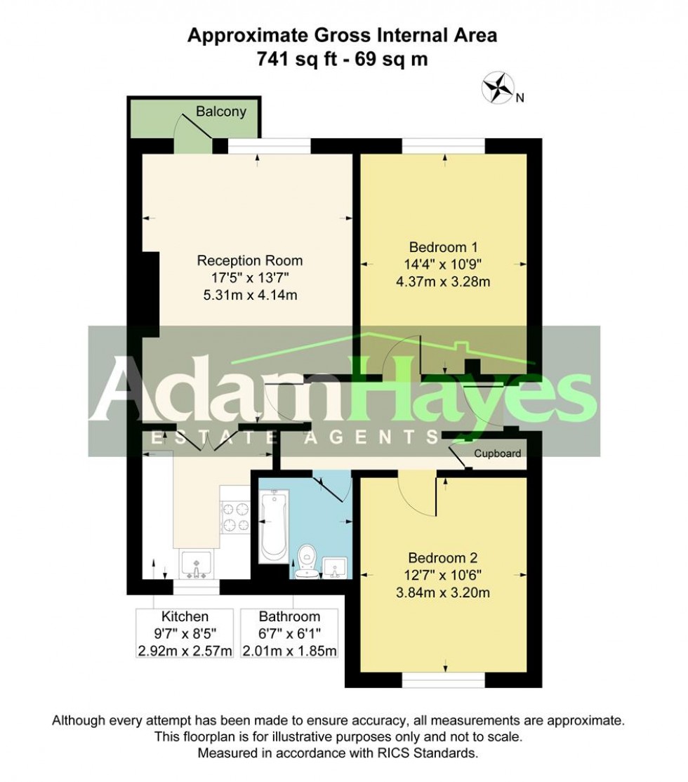Floorplan for Montrose Crescent, North Finchley, N12