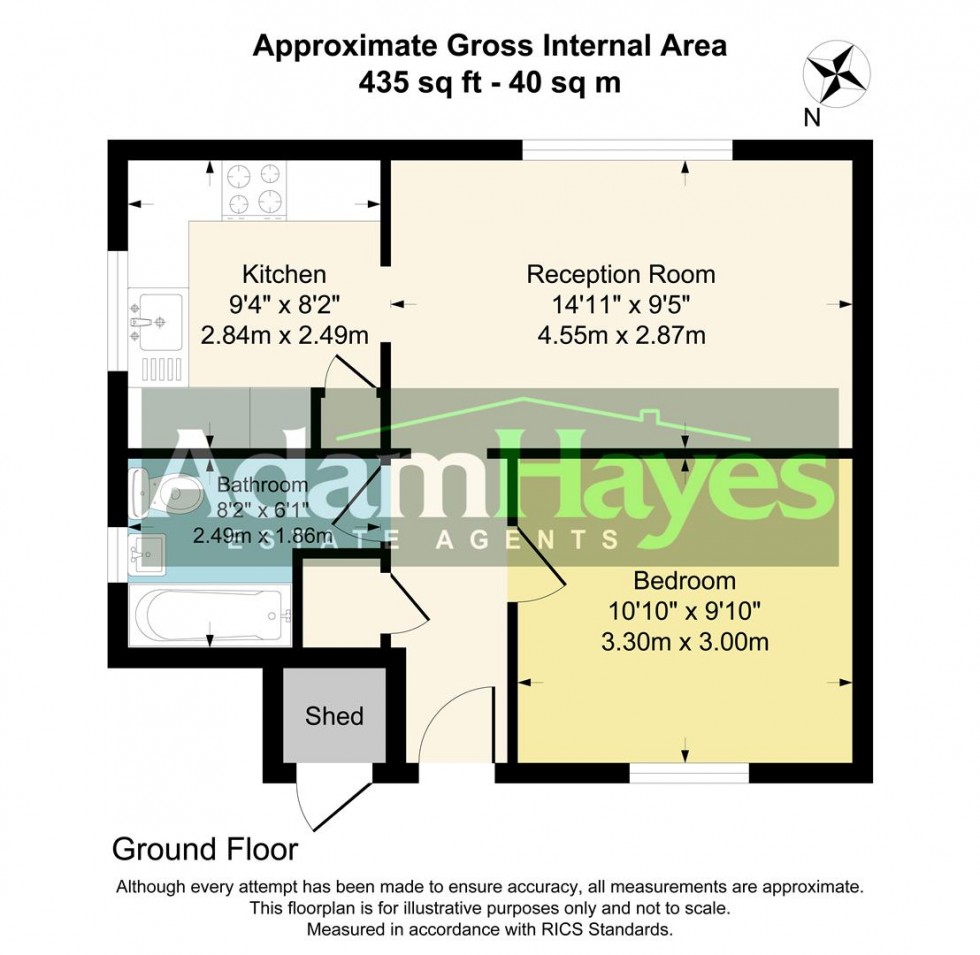 Floorplan for St. Albans Road, High Barnet, EN5