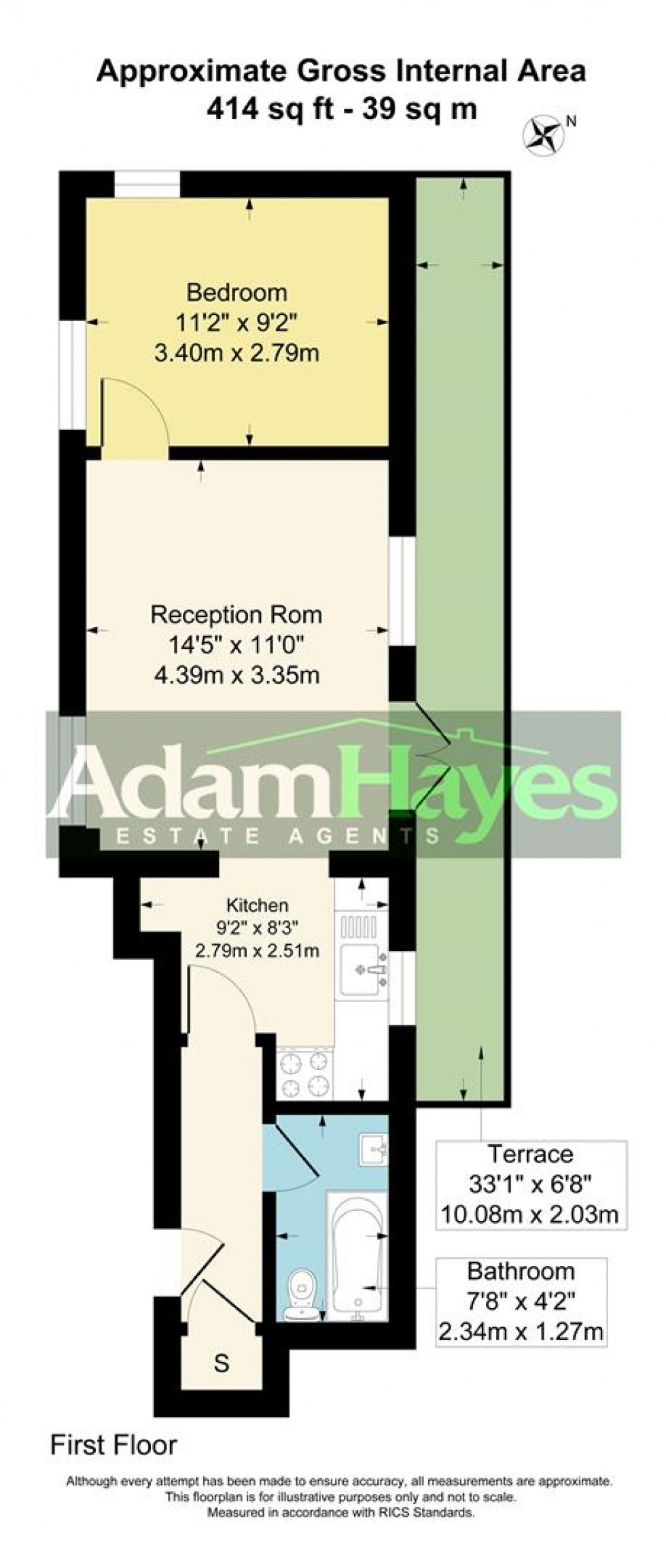 Floorplan for Ballards Lane, Finchley Central, N3