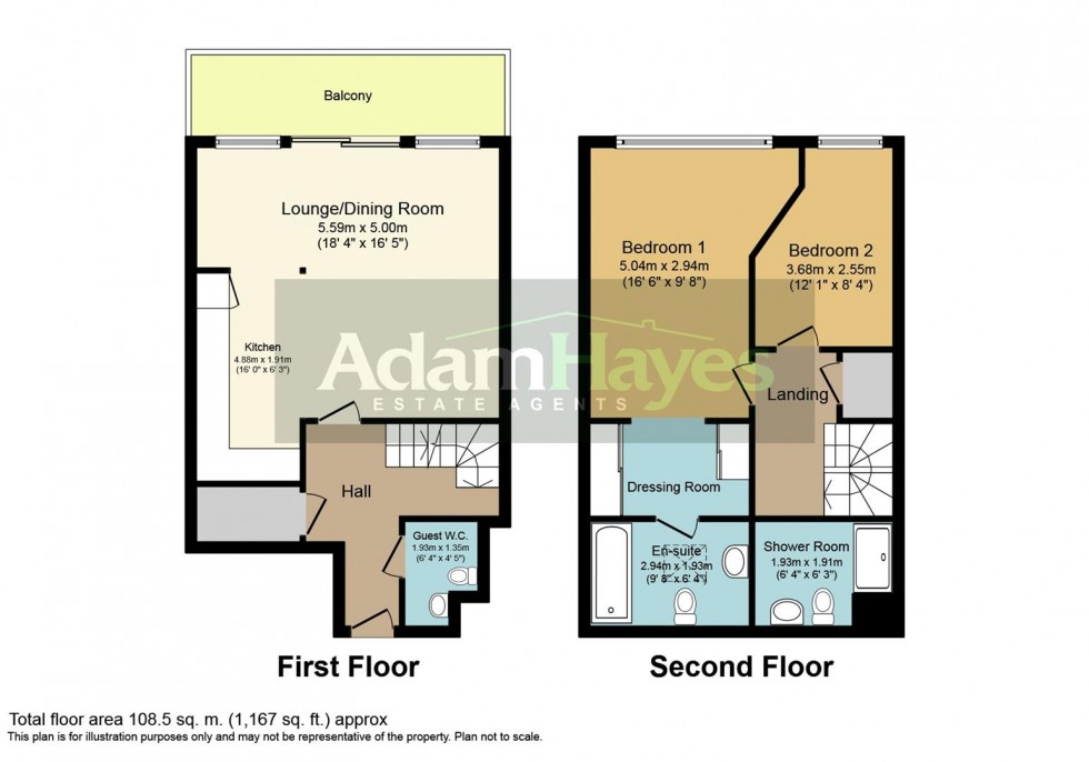 Floorplan for Kingsway, North Finchley, N12