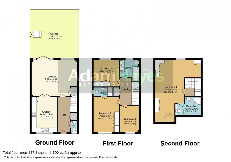 Floorplan for Anastasia Mews, Woodside Park, N12
