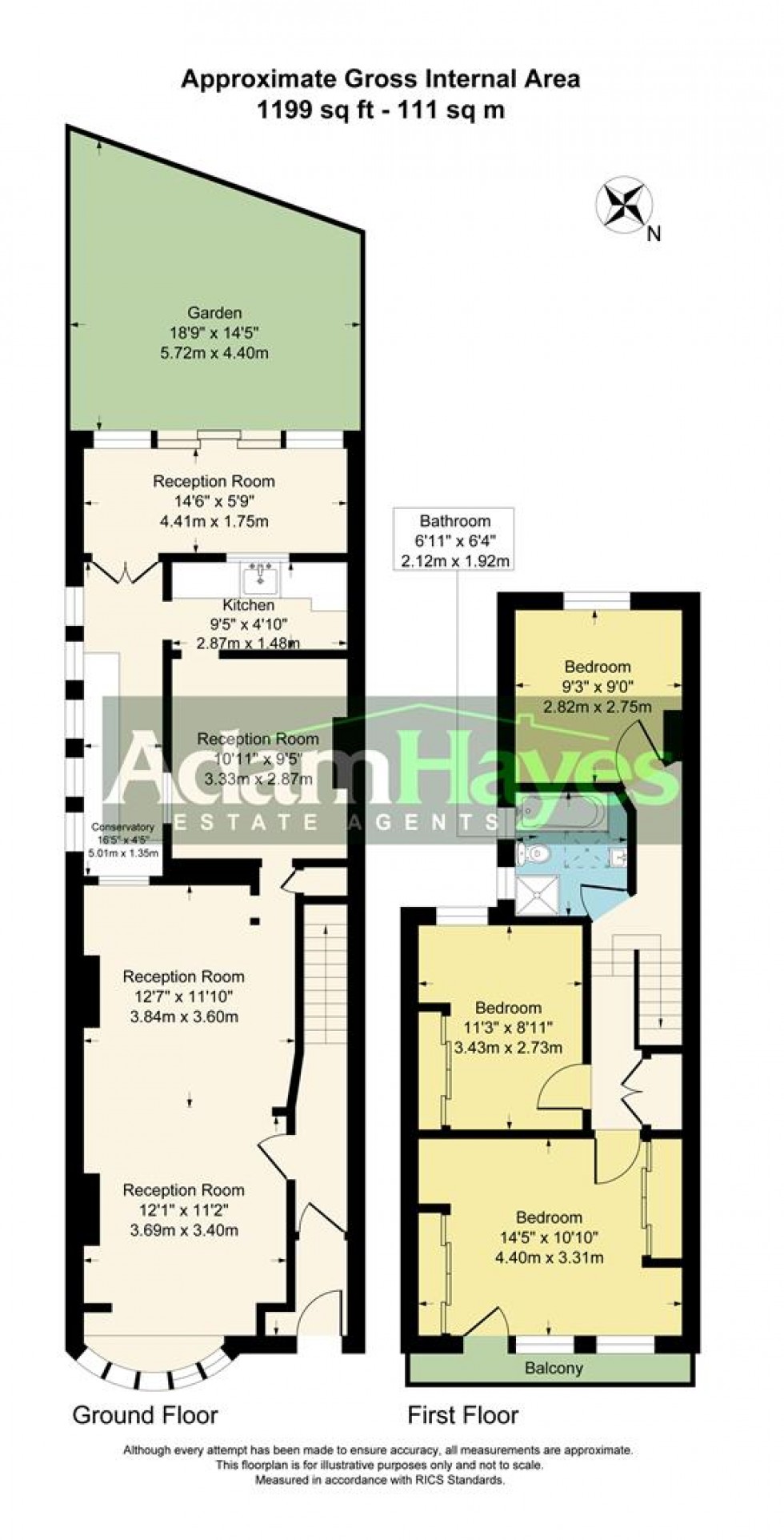 Floorplan for Manor Park Road, East Finchley, N2