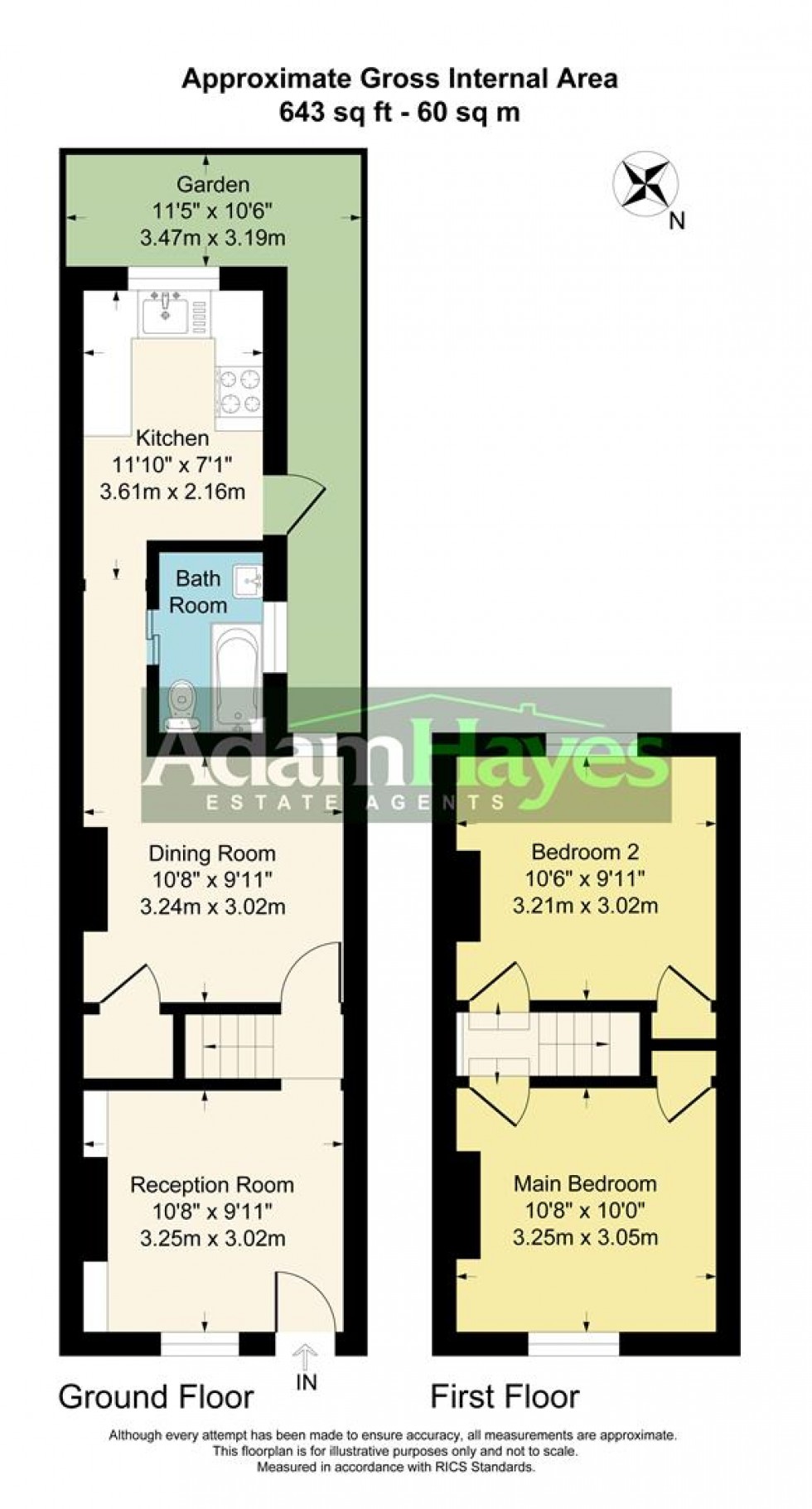 Floorplan for Edward Road, Barnet, EN4