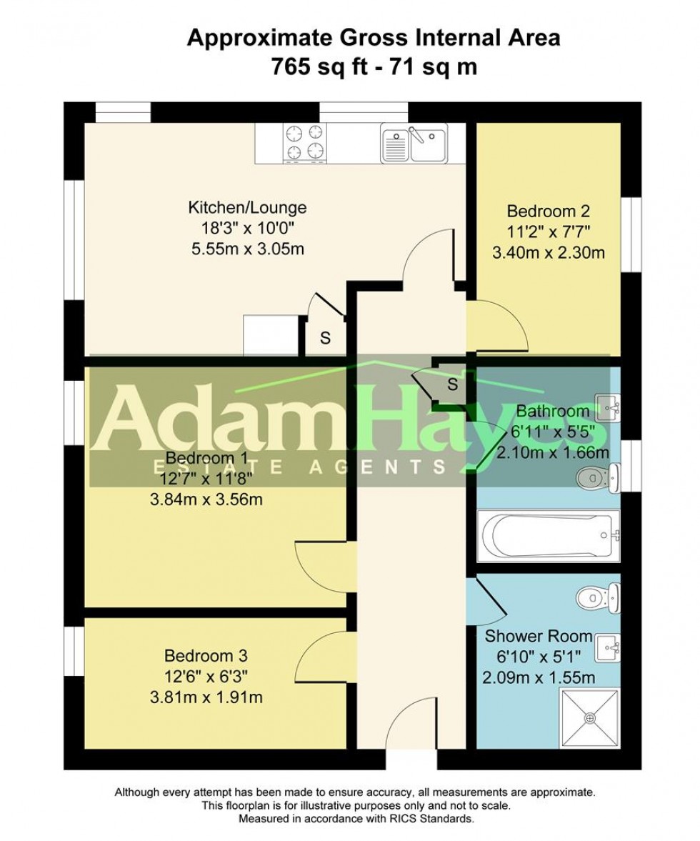 Floorplan for Diploma Court, East Finchley, N2