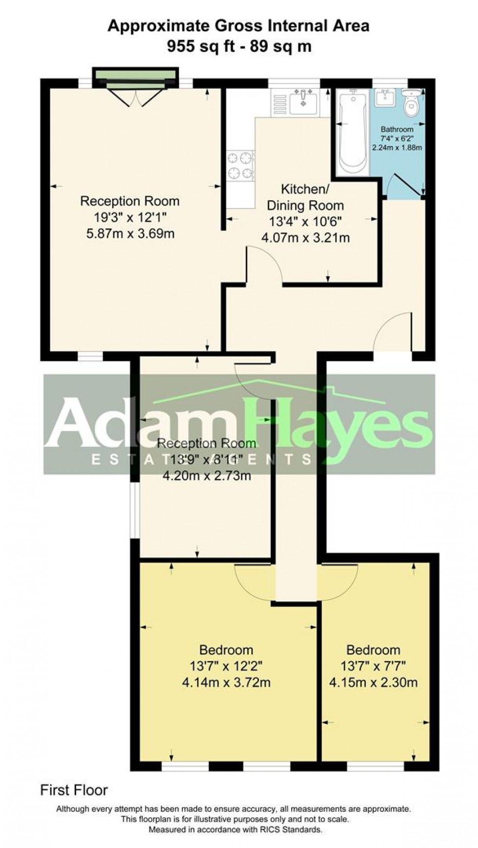 Floorplan for Woodside Park Road, North Finchley, N12