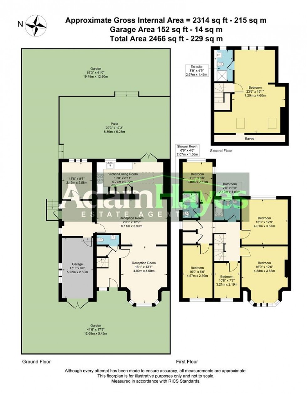 Floorplan for Bramber Road, North Finchley N12