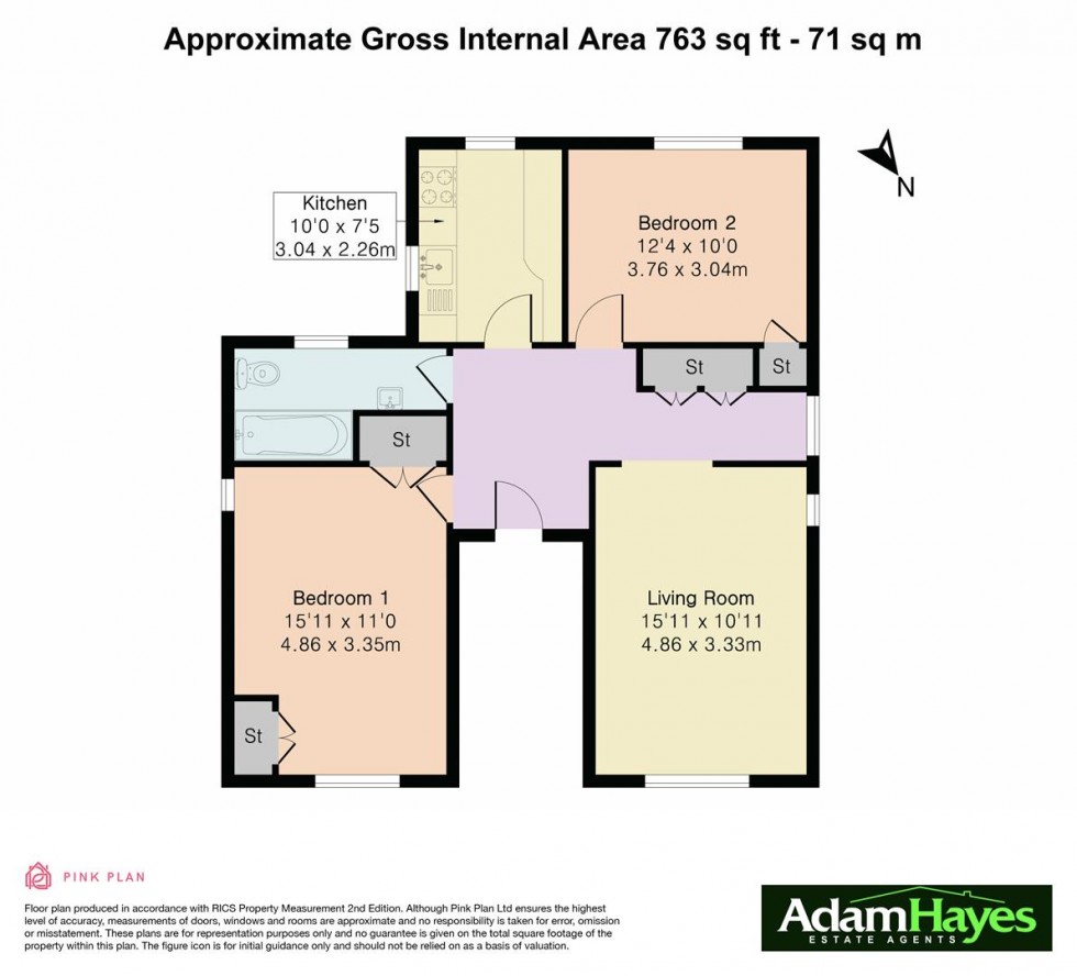 Floorplan for Lodge Lane, North Finchley, N12