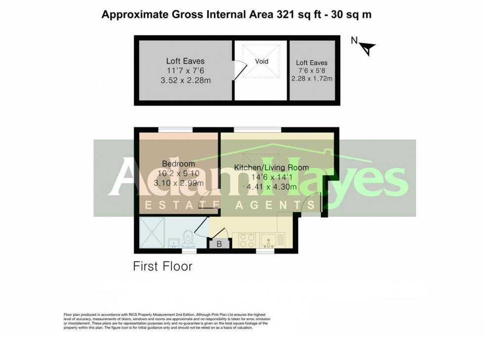 Floorplan for Castle Mews, North Finchley, N12