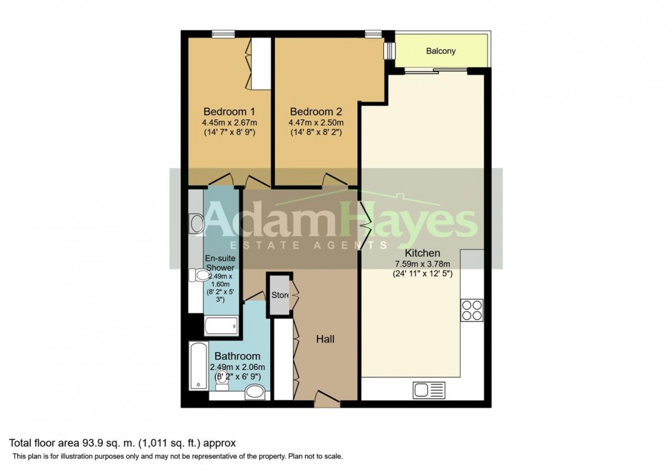 Floorplan for Kingsway, North Finchley, N12