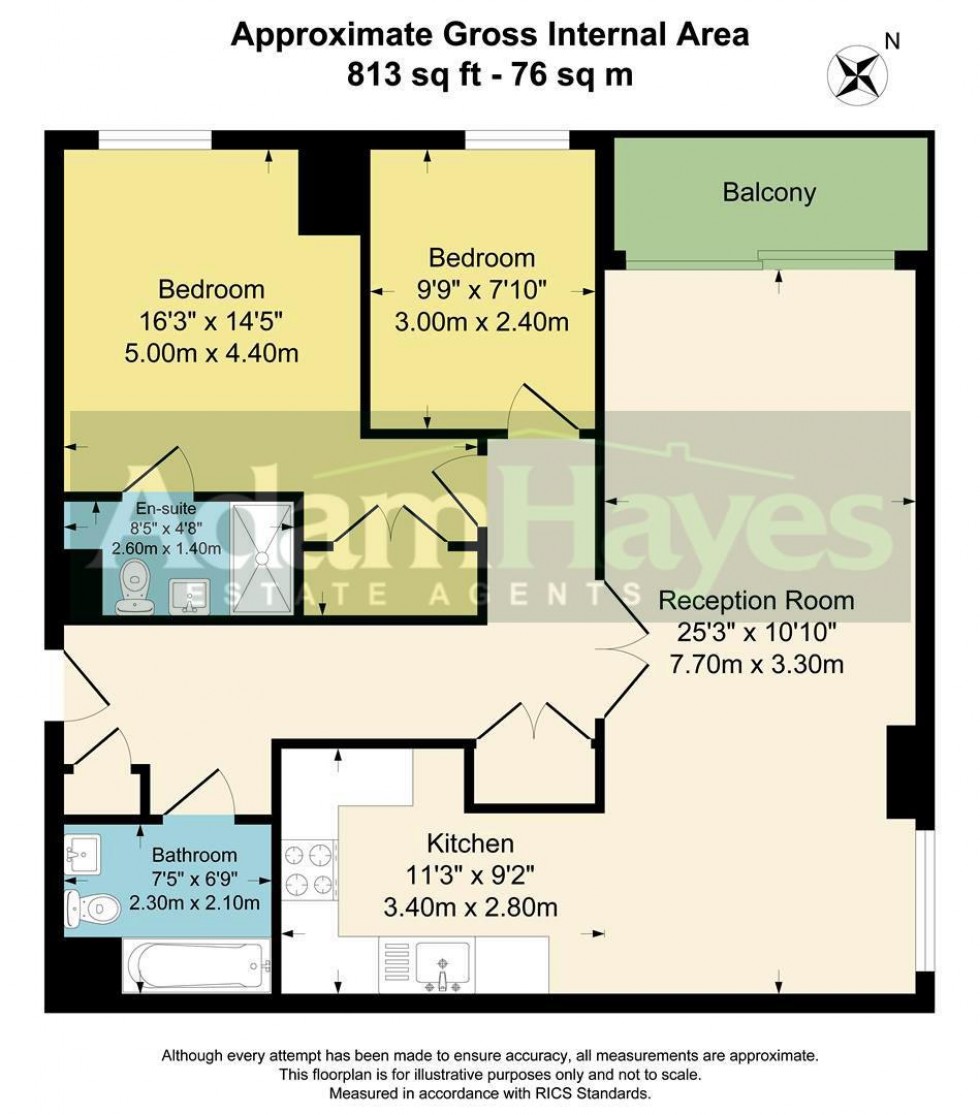 Floorplan for Kingsway, North Finchley, N12