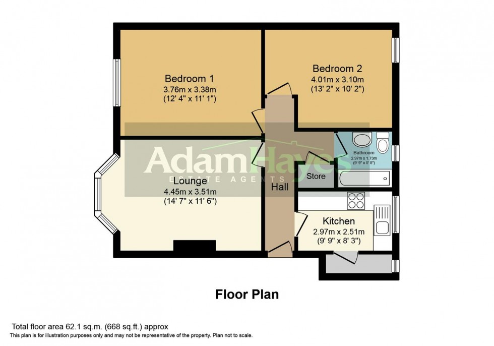 Floorplan for Etchingham Park Road, Finchley Central, N3