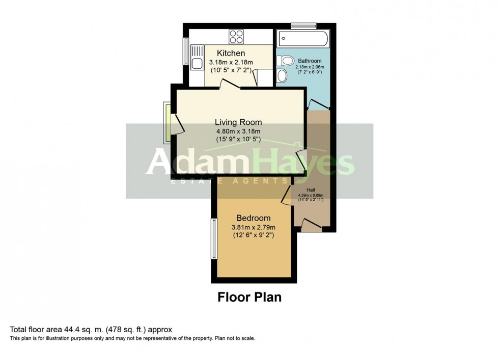 Floorplan for Hutton Grove, North Finchley, N12