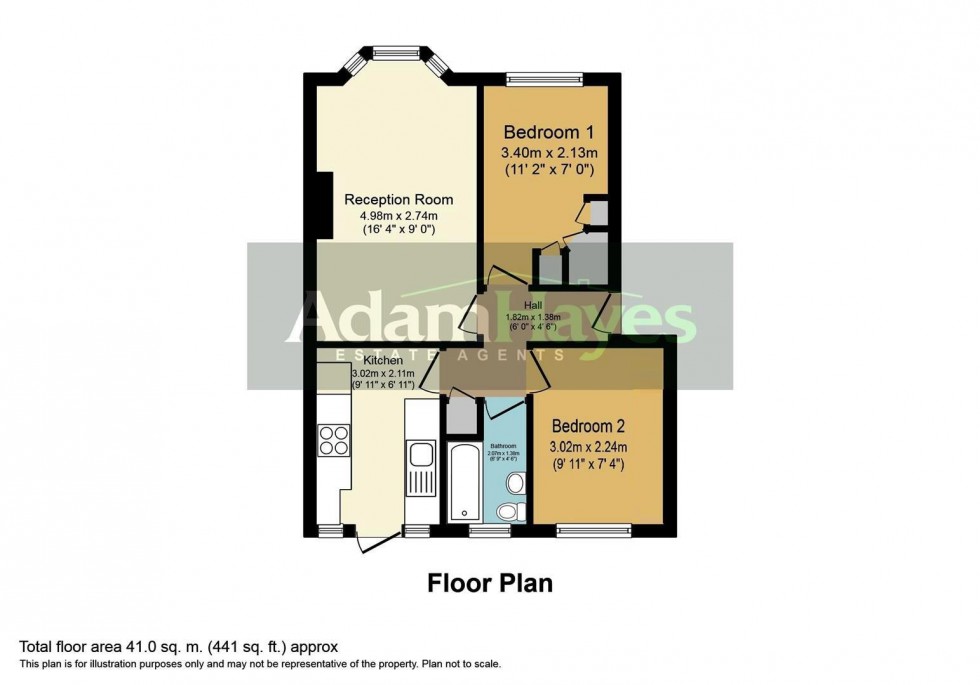 Floorplan for Wentworth Road, Barnet, EN5