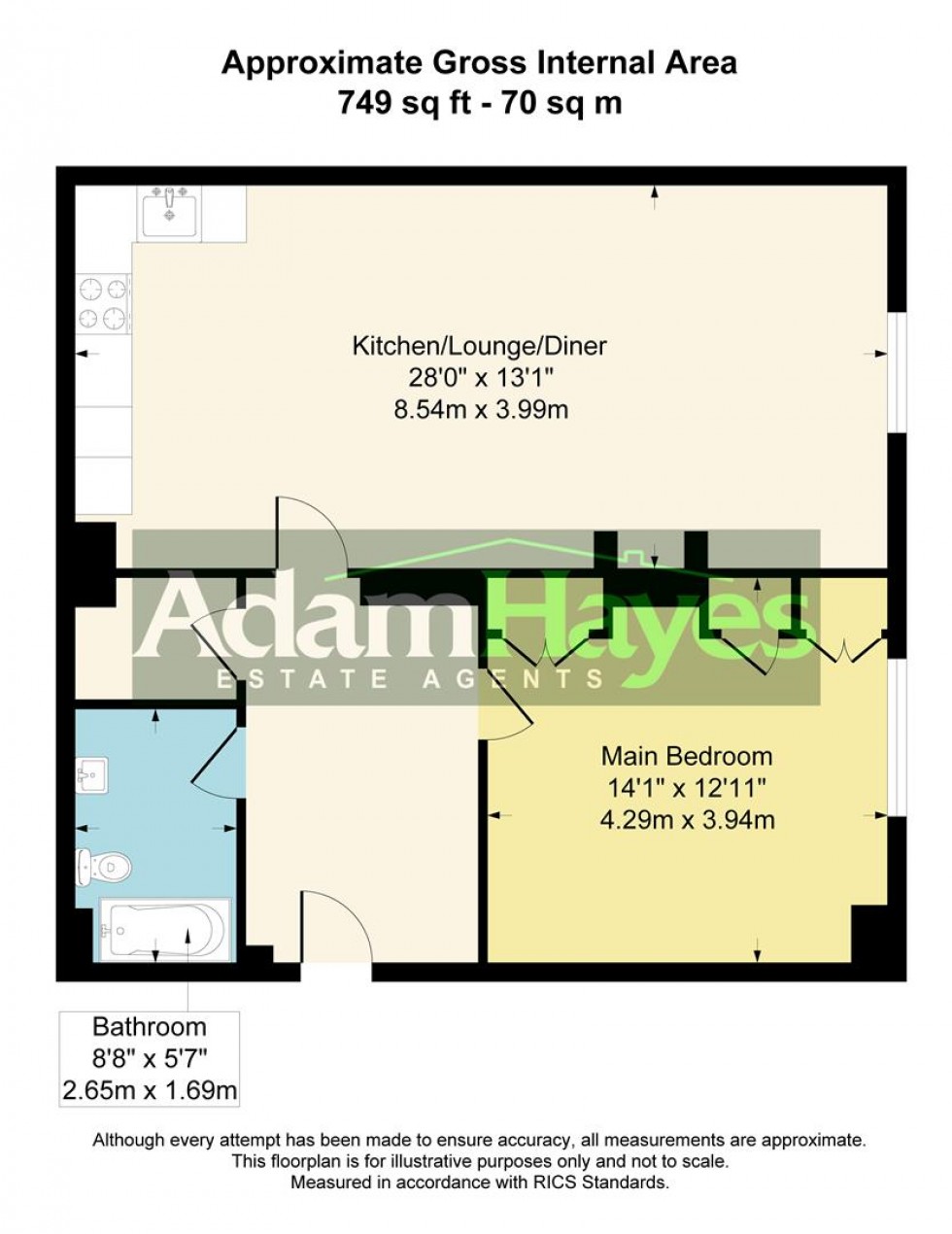 Floorplan for High Road, Whetstone, N20