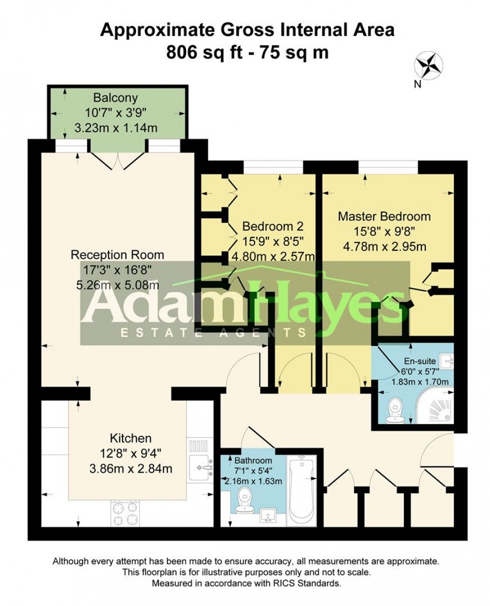 Floorplan for Ballards Lane, Finchley N3