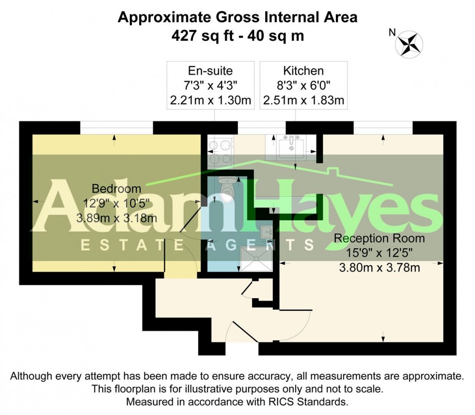 Floorplan for Gainsborough Road, North Finchley, N12
