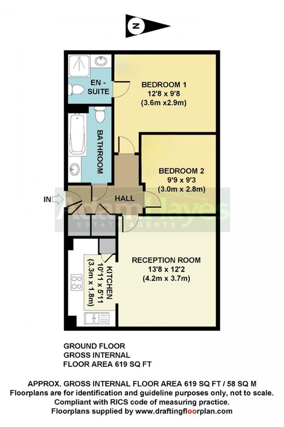 Floorplan for High Road, North Finchley, N12