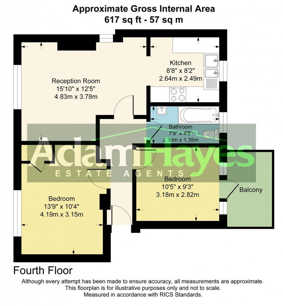 Floorplan for The Grange, East Finchley, N2