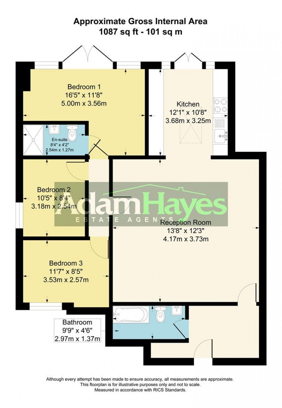 Floorplan for Woodside Park Road, North Finchley, N12
