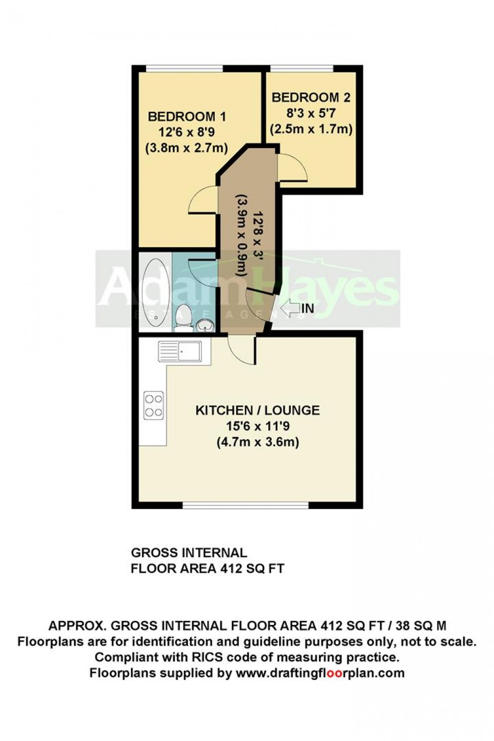 Floorplan for Regents Park Road, Finchley Central, N3