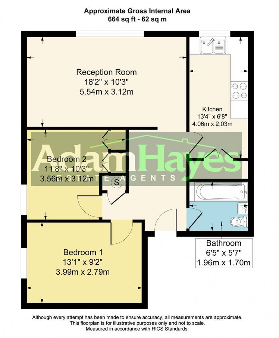 Floorplan for High Road, North Finchley, N12