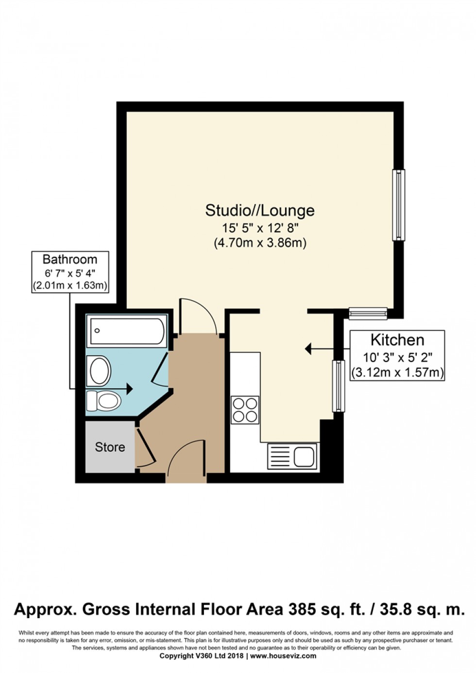 Floorplan for Woodside Avenue, Woodside Park, N12