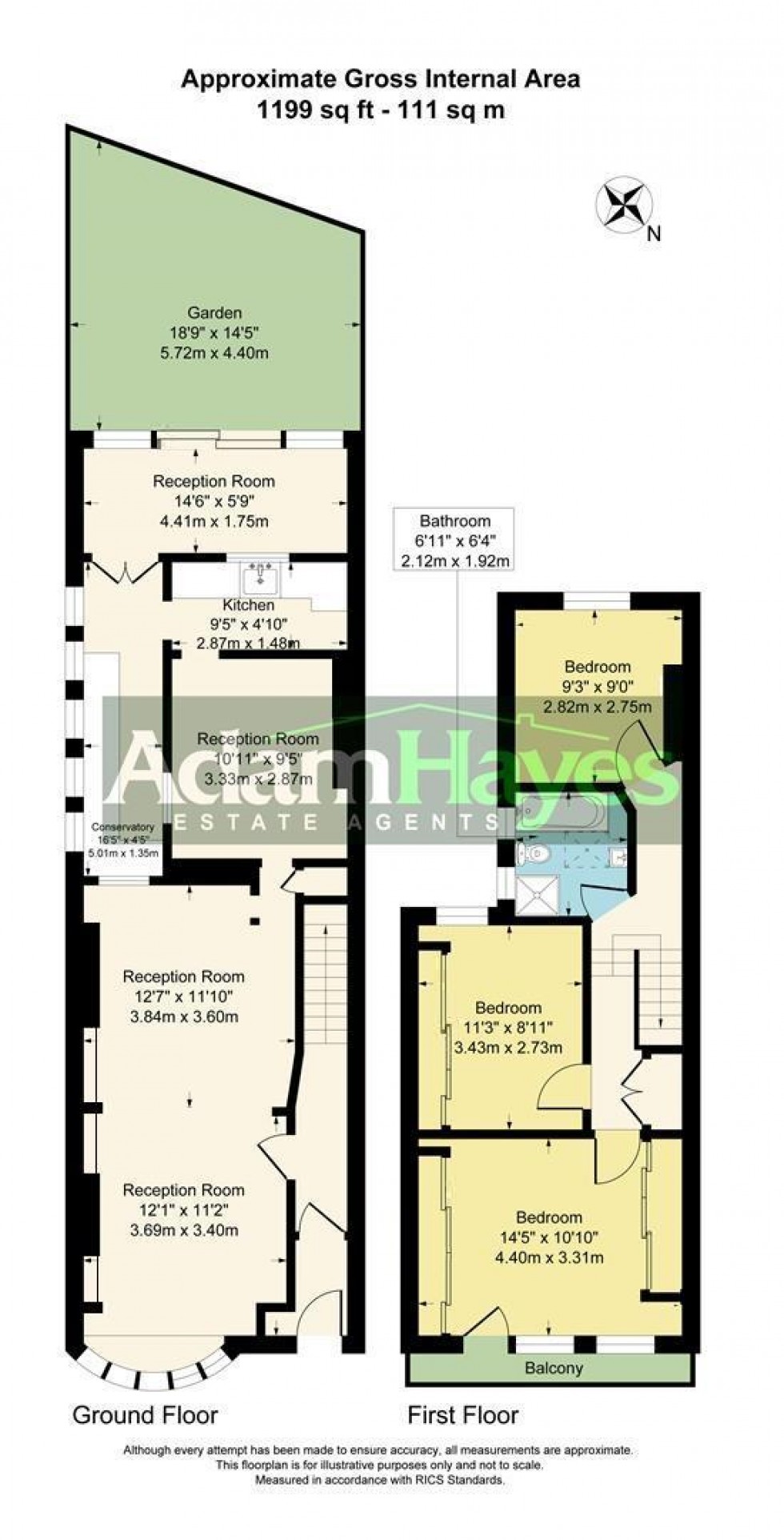Floorplan for Manor Park Road, East Finchley, N2