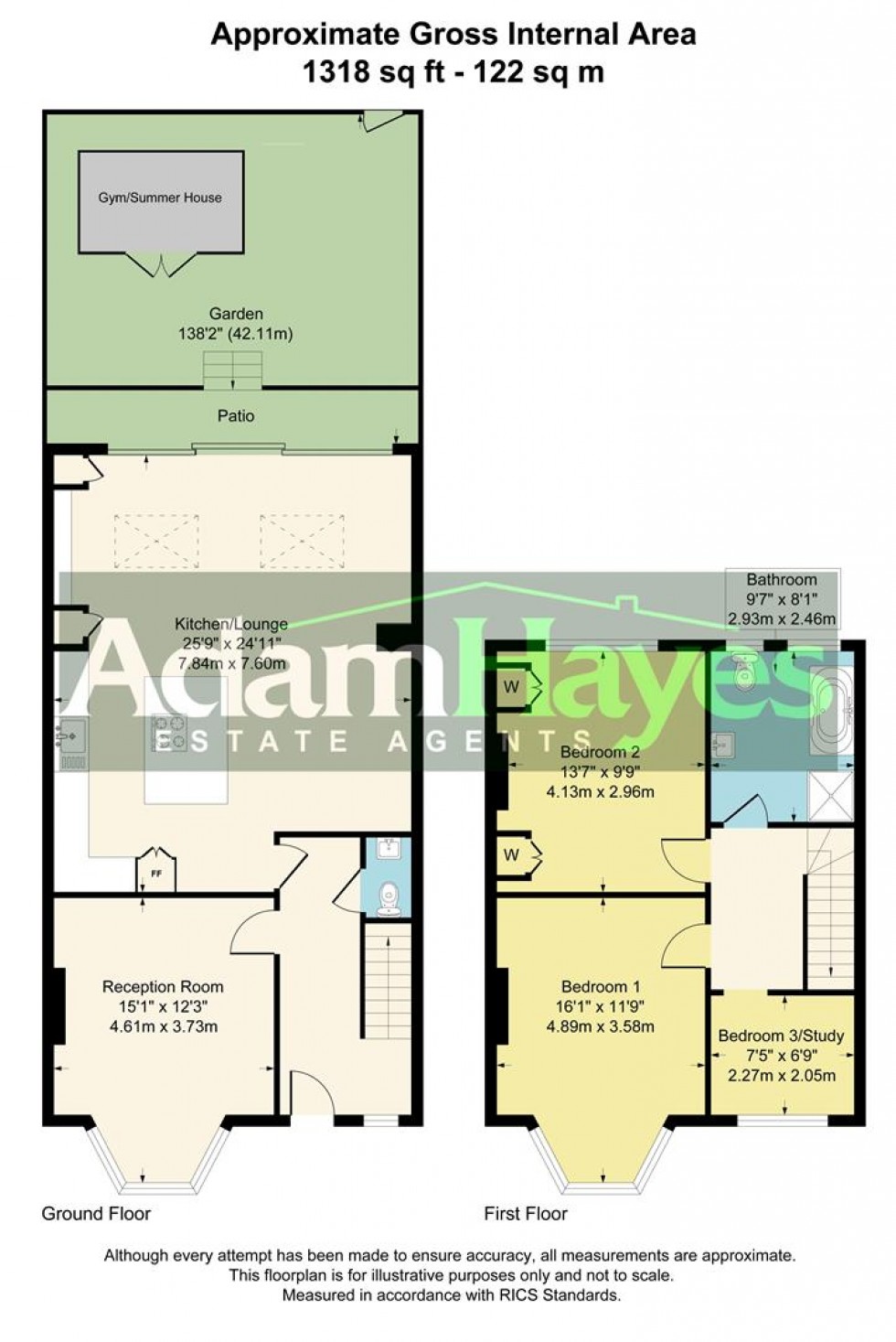Floorplan for Brent Way, West Finchley, N3