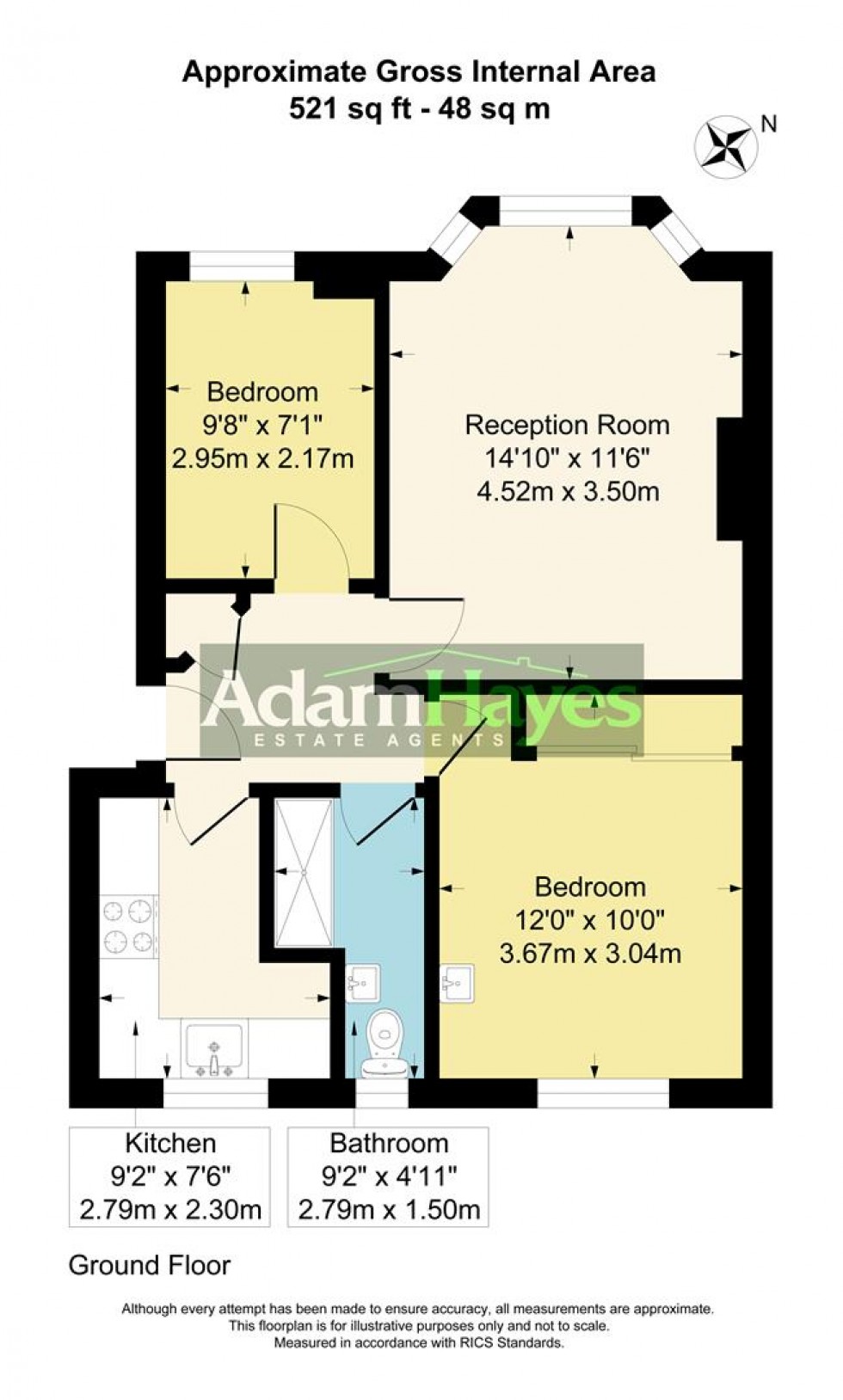 Floorplan for Grange View Road, Whetstone, N20