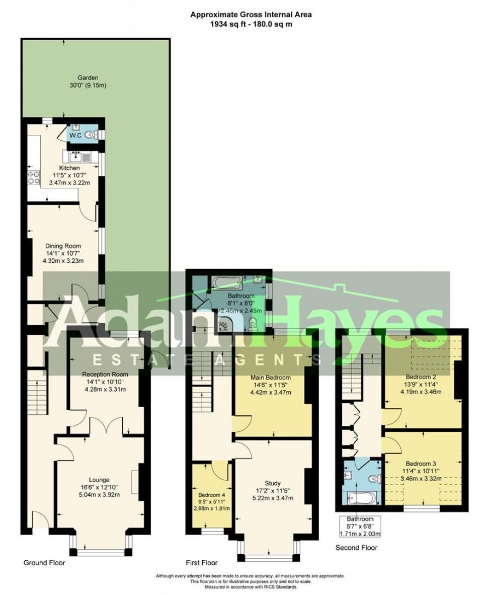 Floorplan for Leicester Road, East Finchley, N2
