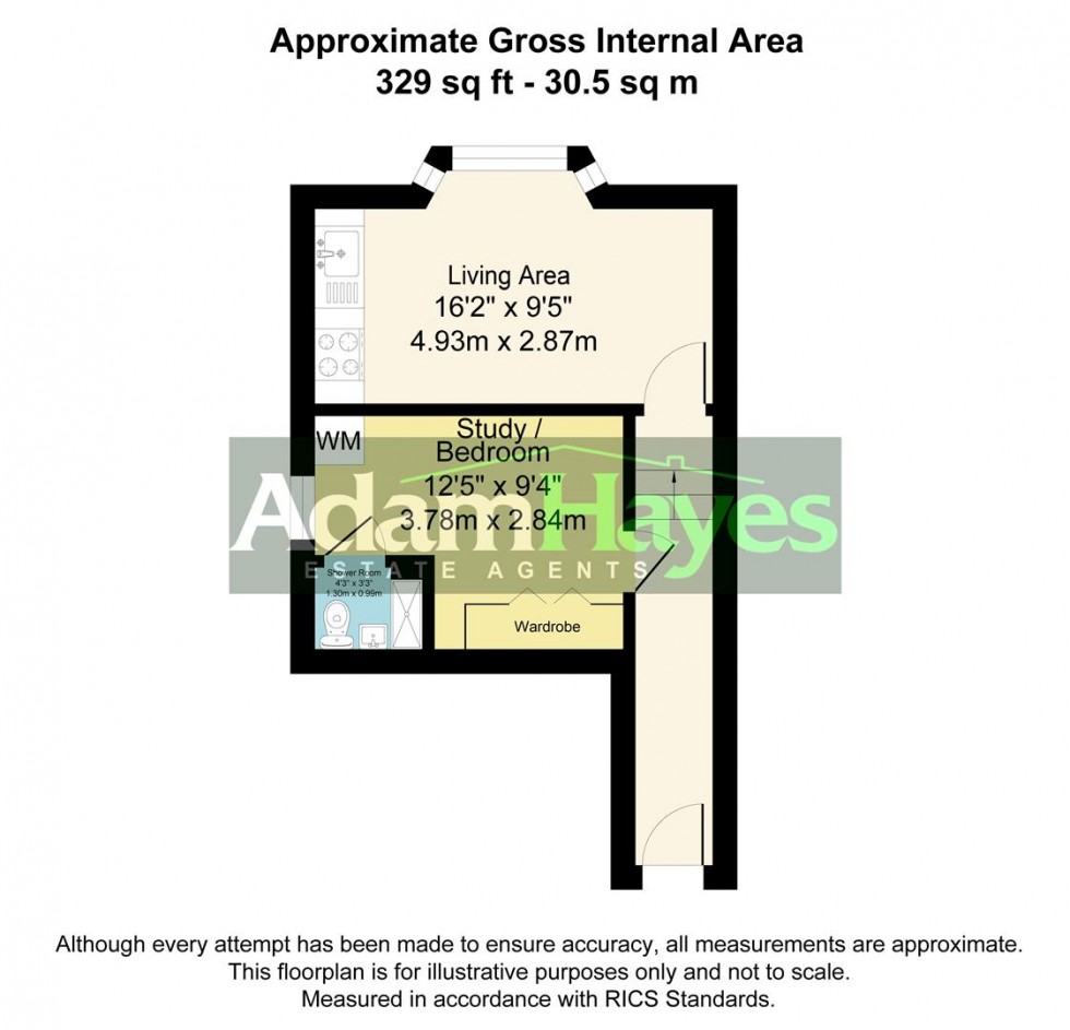 Floorplan for Nether Street, North Finchley, N12