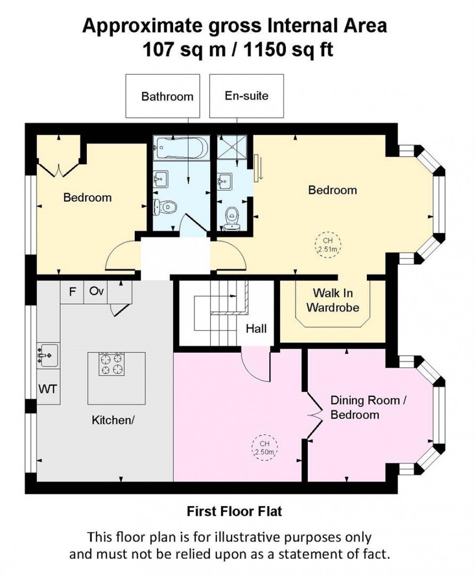 Floorplan for Fallow Court Avenue, North Finchley, N12