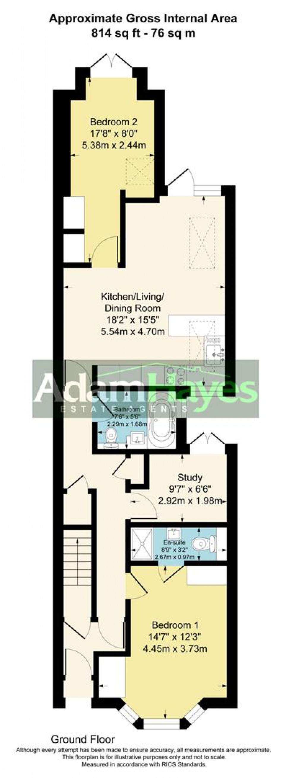 Floorplan for Dollis Road, Finchley Central, N3