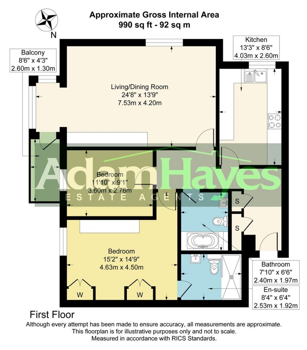 Floorplan for Holders Hill Road, Hendon, NW4