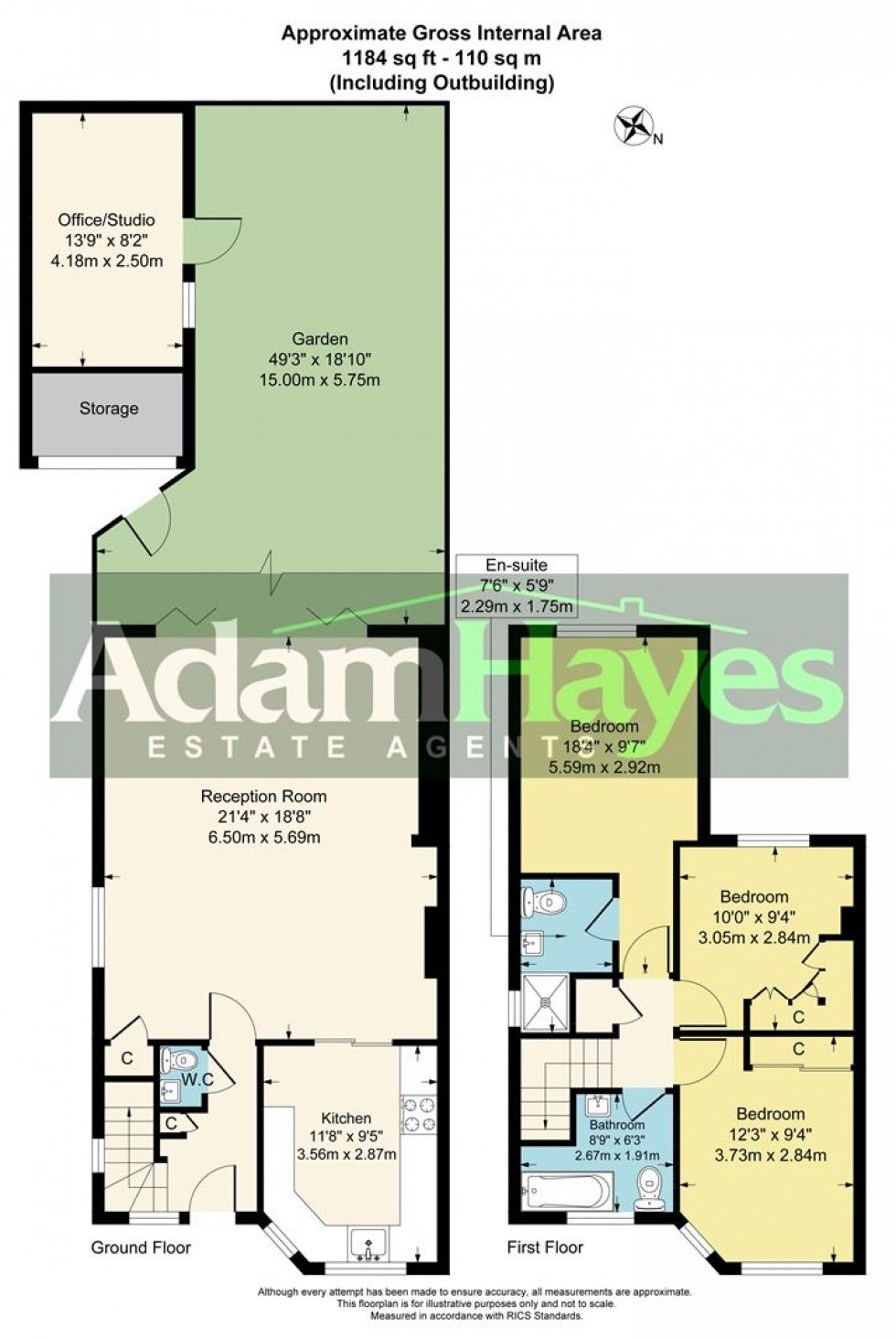 Floorplan for Hutton Grove, North Finchley N12