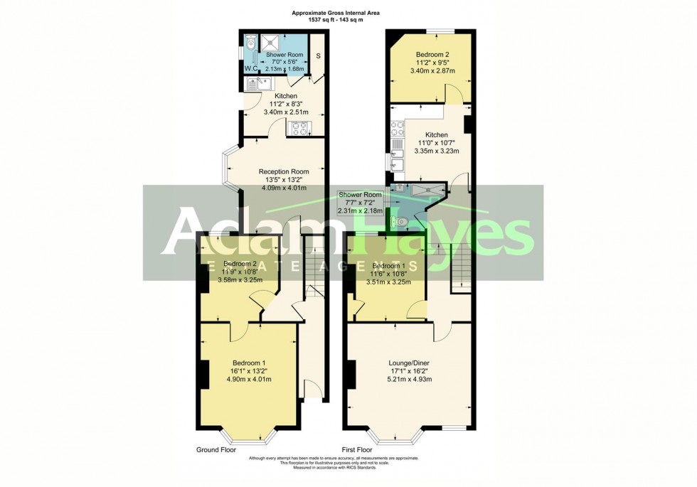 Floorplan for Hertford Road, East Finchley N2