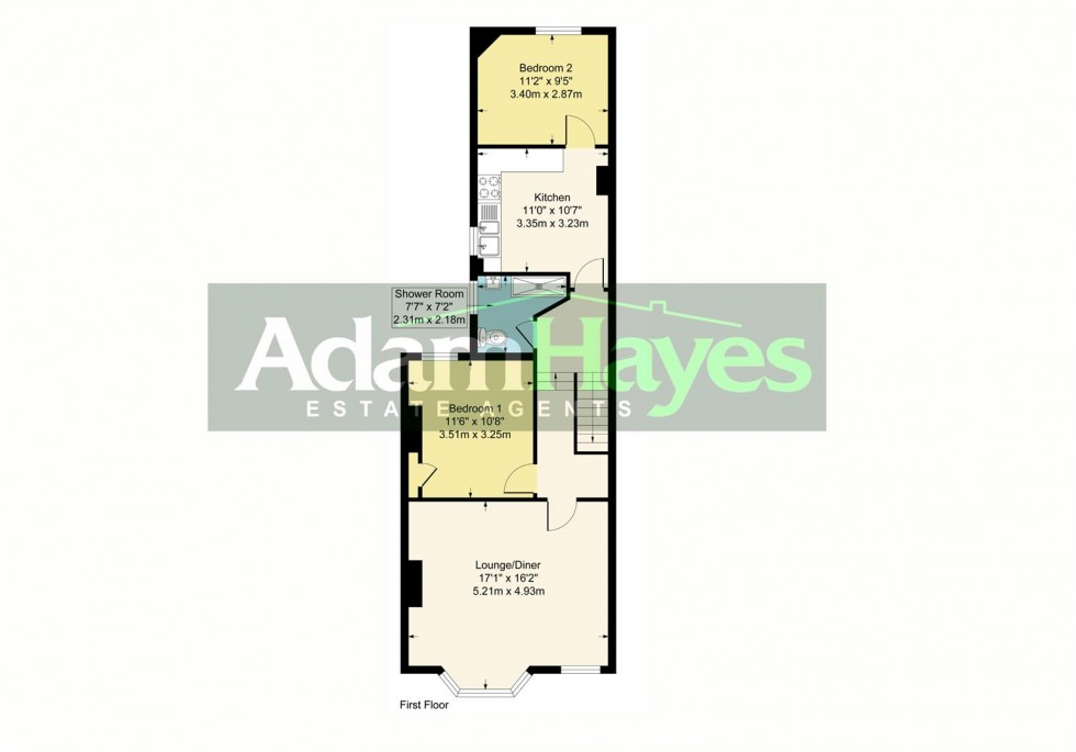 Floorplan for Hertford Road, East Finchley N2