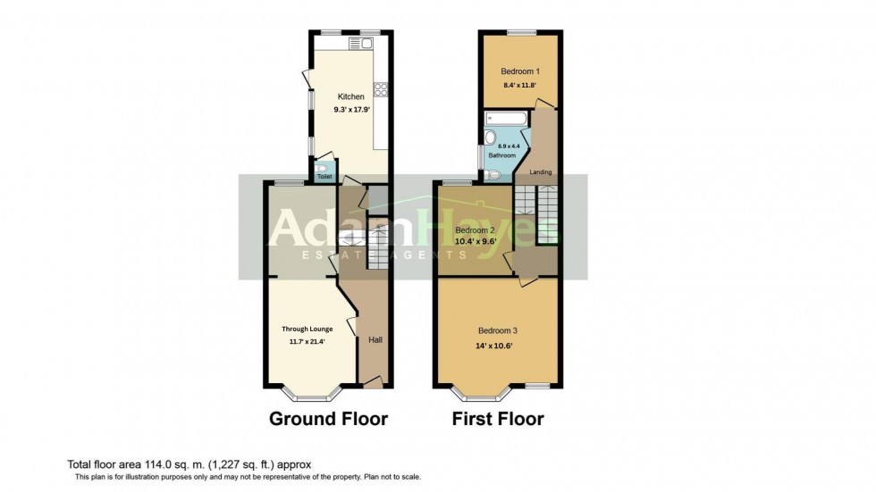 Floorplan for Glebe Road, Finchley, N3