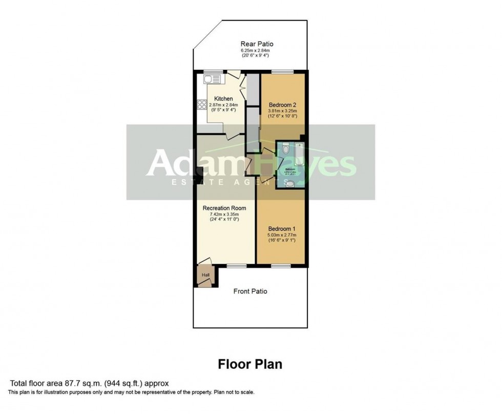 Floorplan for The Causeway, East Finchley, N2
